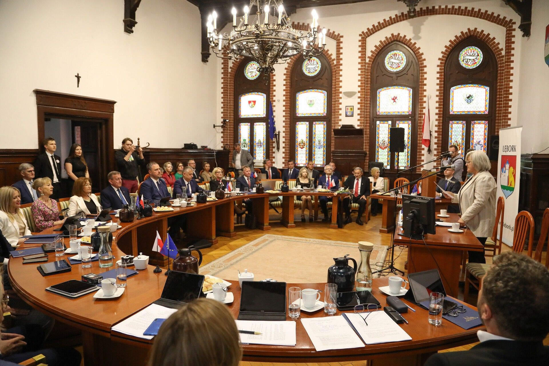 Inauguracyjna sesja Rady Miejskiej w Lęborku